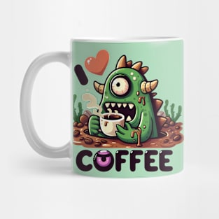 Swamp monster coffee lover Mug